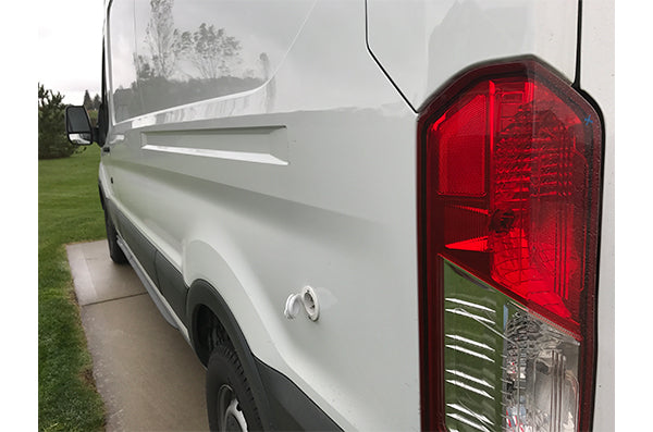 Ford Transit Van Conversion - Shore Power Installation