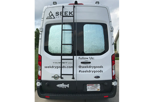 Ford Transit Van Conversion - Ladder Install