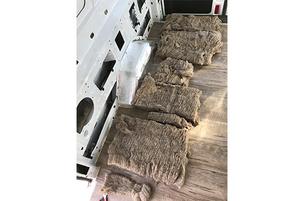 Ford Transit Van Conversion - Choosing Insulation