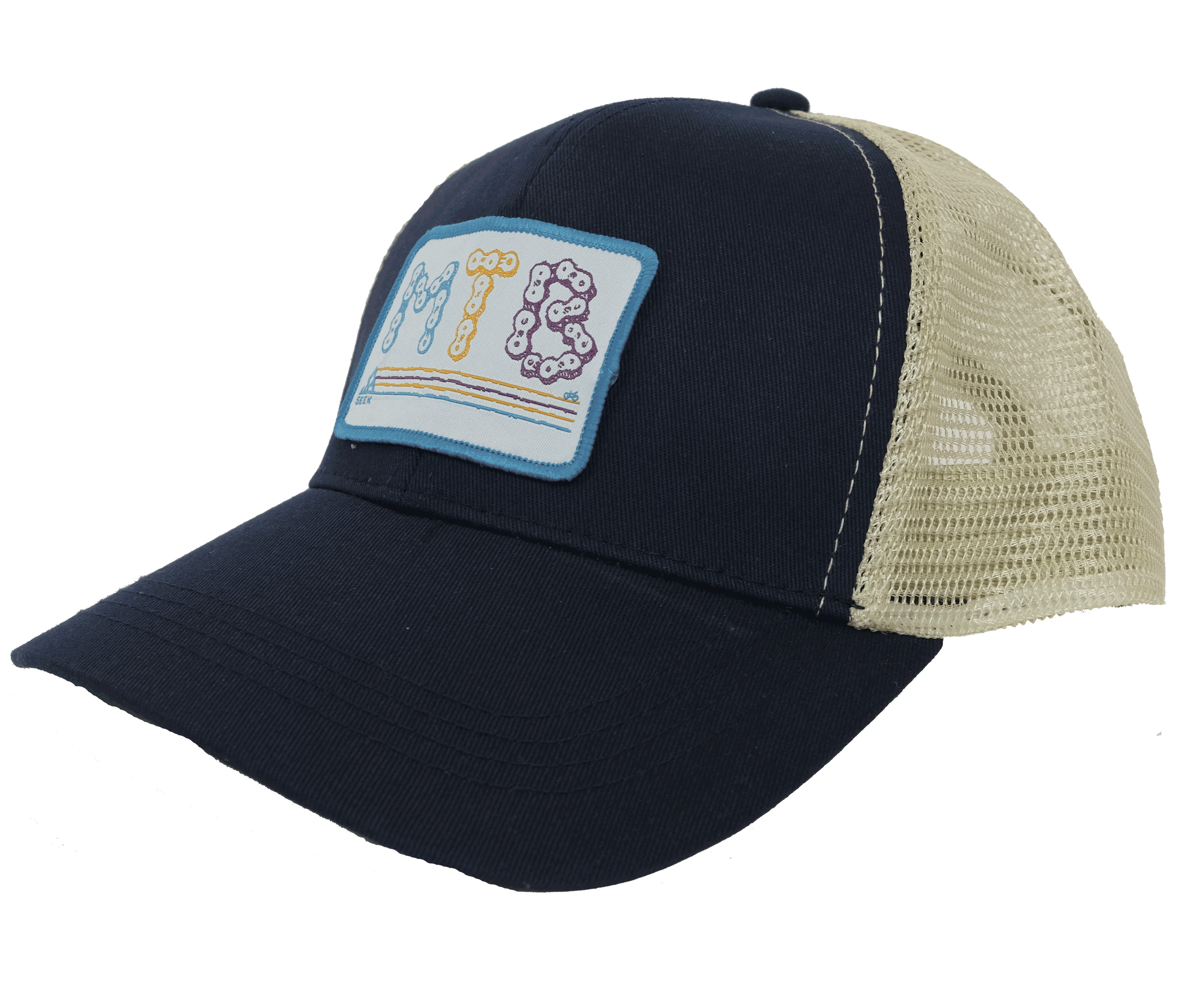 mtb mountain bike trucker hat pacific