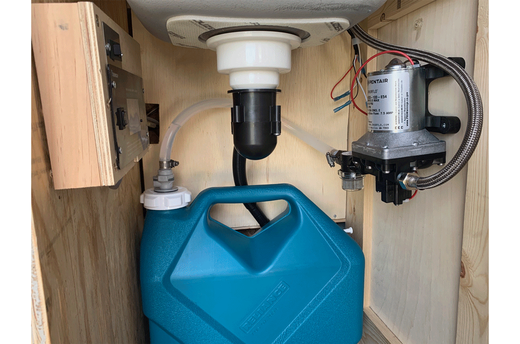 Ford Transit Van Conversion - Water Pump Install