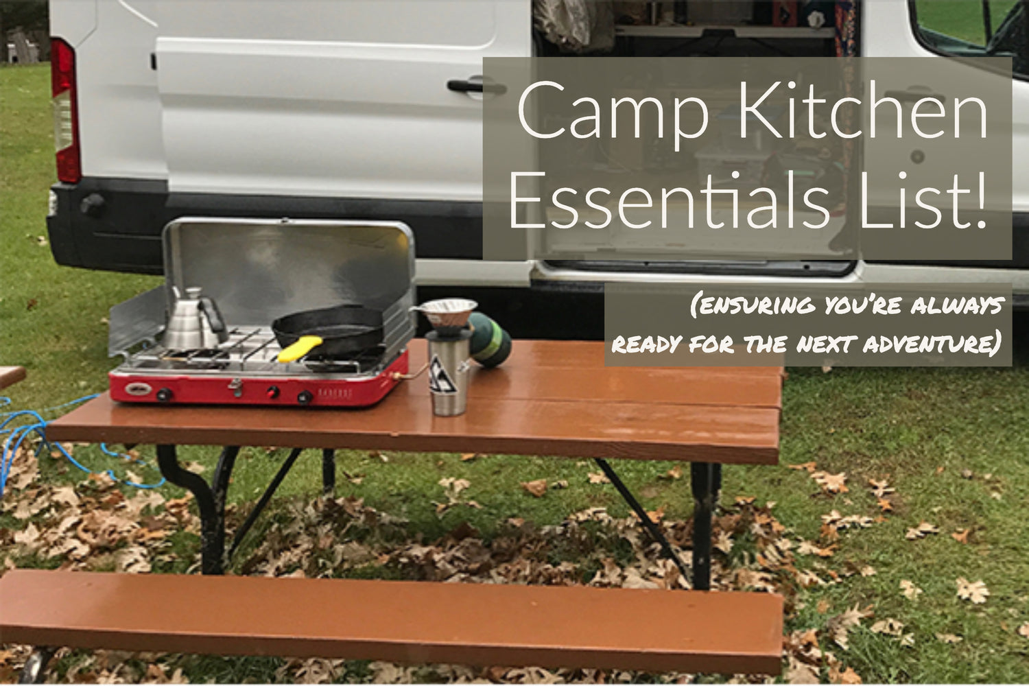 Camp Kitchen Essentials