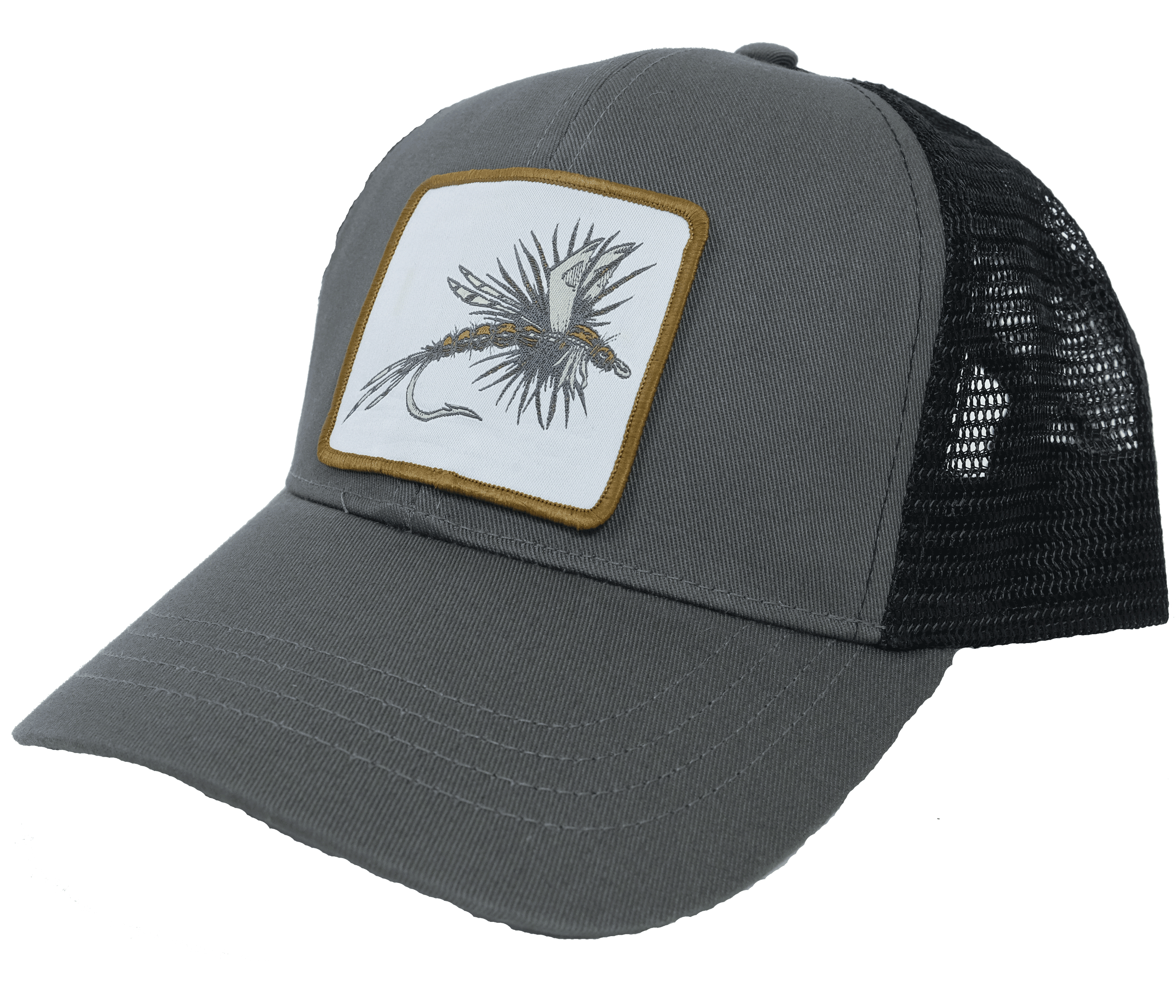 Dry fly trucker hat pacific fly fishing