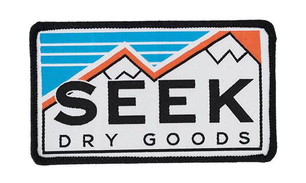Seek Dry Goods "Dual Peaks" Patch