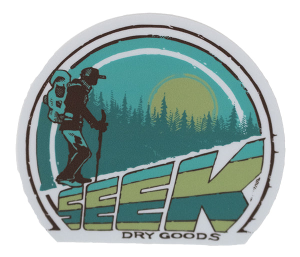 Seek Dry Goods "Trail Breaker" Sticker